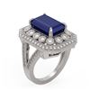 Image 2 : 1.93 ctw Princess VS/SI Diamond Necklace 18K Yellow Gold