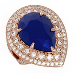 2.61 ctw VS/SI Diamond Solitaire Art Deco Stud Earrings 18K Yellow Gold