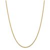 Image 1 : 14k Yellow Gold 2.25 mm Regular Rope Chain - 26 in.