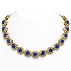 9.25 ctw Ruby & Diamond Necklace 18K White Gold