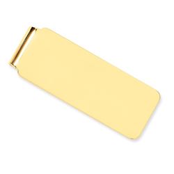 14k Solid Gold Money Clip (Smooth)