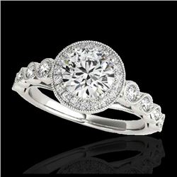 30.06 ctw Sapphire & Diamond Halo Bracelet 10K Rose Gold