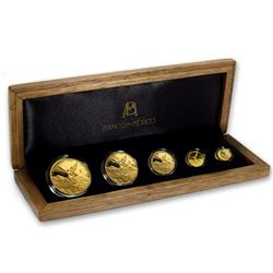 2017 Mexico 5-Coin Gold Libertad Proof Set (1.9 oz\, w/ Box & COA)