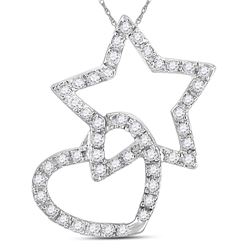 10kt Rose Gold Round Red Color Enhanced Diamond Square Cluster Split-shank Ring 1/8 Cttw