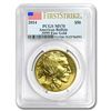 Image 1 : 2014 1 oz Gold Buffalo MS-70 PCGS (FirstStrike®)