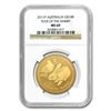 Image 1 : 2011 1 oz Gold Lunar Year of the Rabbit MS-69 NGC (Series II)
