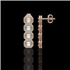 Image 2 : 67 ctw Morganite & Diamond Bracelet 14K White Gold