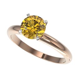2.22 ctw VS/SI Diamond 2pc Wedding Set Halo 14K Yellow Gold