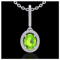 1.15 ctw SI/I Fancy Intense Yellow Diamond Ring 10K White Gold