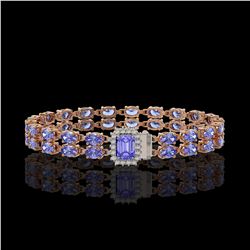 2.1 ctw SI Fancy Blue Diamond Solitaire Halo Ring 10K White Gold