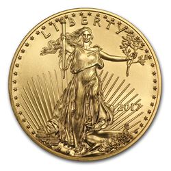 2017 1/2 oz Gold American Eagle BU