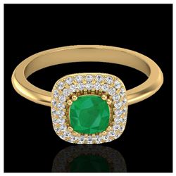 1.20 ctw H-SI/I Diamond Solitaire Ring 10K Rose Gold