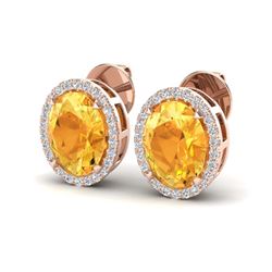 1 ctw Diamond VS/SI Hoop Earrings 14K White Gold