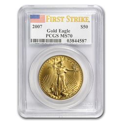 2007 1 oz Gold American Eagle MS-70 PCGS (FS)