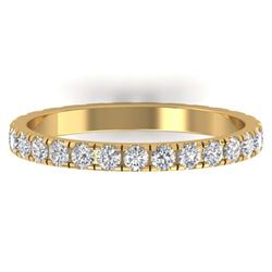 0.75 ctw I-SI Diamond Art Deco Necklace 14K Rose Gold