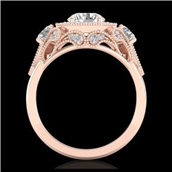 5.22 ctw Pear Diamond Earrings 18K White Gold