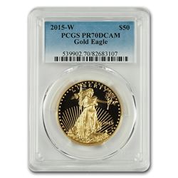 2015-W 1 oz Proof Gold American Eagle PR-70 PCGS