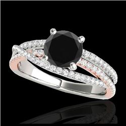 1.20 ctw H-SI/I Diamond Solitaire Ring 10K Rose Gold