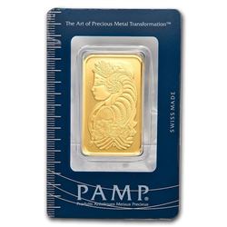 1 oz Gold Bar - PAMP Suisse Lady Fortuna (Classic Assay)