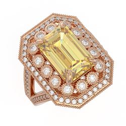 1.51 ctw VS/SI Diamond Ring 14K Rose Gold