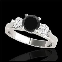 1.21 ctw SI Intense Yellow Diamond Ring 10K Rose Gold