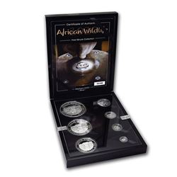 2020 Somalia 7-Coin Silver Elephant First Struck Collection