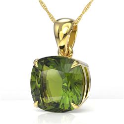 3 ctw Sapphire & VS/SI Diamond Necklace 18K White Gold