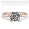 Image 1 : 2.50 ctw Ruby & Diamond Ring 14K White Gold