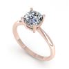 Image 2 : 2.50 ctw Ruby & Diamond Ring 14K White Gold