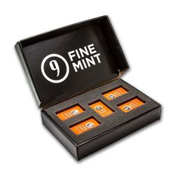 10 oz Silver Bar - 9Fine Mint (5 pc. Multi-Pak)