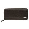 Image 1 : Bvlgari Black Grained Leather Organizer Wallet