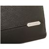 Image 7 : Bvlgari Black Grained Leather Organizer Wallet