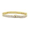 Image 2 : 1.00 ctw Diamond Bracelet - 14KT Yellow Gold