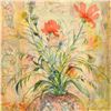 Image 2 : Thistle Rose and a Day Lily by Hibel (1917-2014)