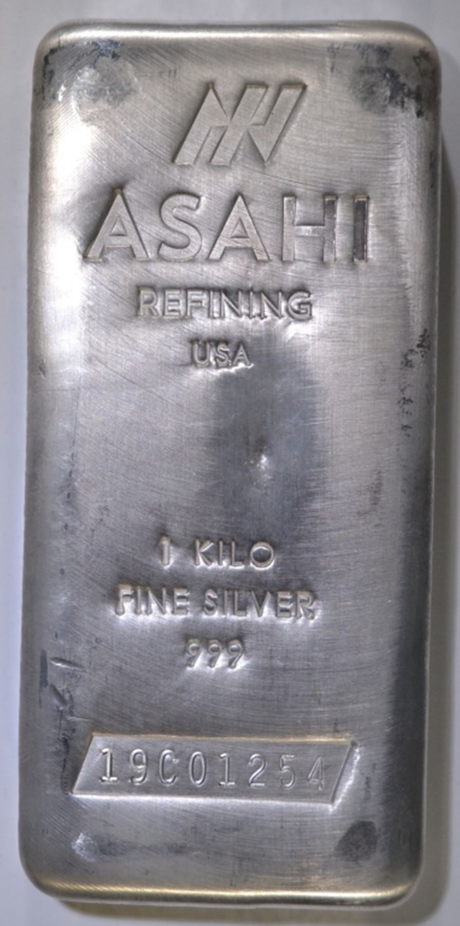 ONE KILO .999 SILVER BAR
