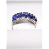 Image 3 : 10K White Gold Natural Tanzanite(2.3ct) Ring (~Size 7), Made in Canada, Appraised Retail $1950