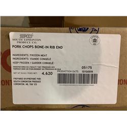 Case of Sepco Pork Chops Bone-In Rib End (4.6kg)