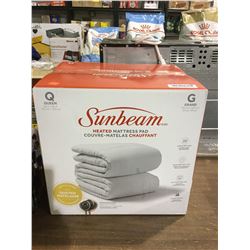 Sunbeam Heated Mattress Pad Queen