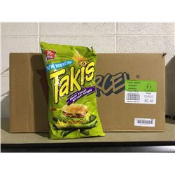 Case of Takis Angry Burger Tortilla Chip Snacks (12 x 280g)