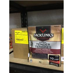 Case of Jack Links Extra Tender Original Seasoned and Smoked Beef Steak Strips (8 x 80g)
