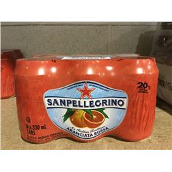Sanpellegrino Blood Orange Sparkling Fruit Beverage (6 x 330mL)