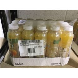 Oasis Organic Orange Juice (15 x 355mL)