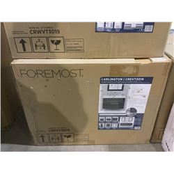 NEW ForemostCarlington30" Modular Wall Hung Vanity w/ Cultured Marble Top Espresso Finish - ModelCRE