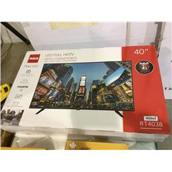RCA 40" LED Full HDTV 60Hz Model: RT4038