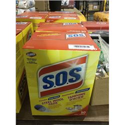 S.O.S Steel Wool Pads (50ct) Lot of 2