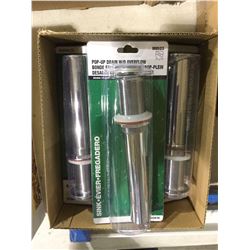 Case of Pop-Up Drain w/o Overflow - Sink