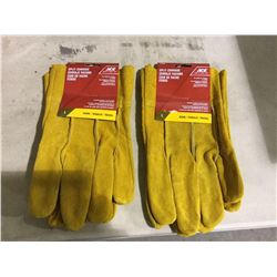 Ace Split Cowhide Work Gloves - Large