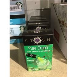 Case of Stash Iced Green Tea Powder (6 x 20g)