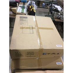 NEW Facto High Glossy Grey Finished Medicine Cabinet (22" x 4.3" x 26")