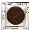 Image 1 : 1857 BANK OF UPPER CANADA ONE PENNY TOKEN DRAGON SLAYER